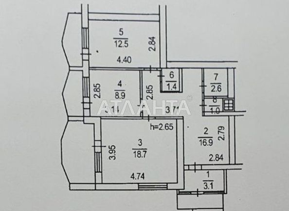 Коммерческая недвижимость по адресу ул. Бочарова ген. (площадь 71,8 м²) - Atlanta.ua - фото 3