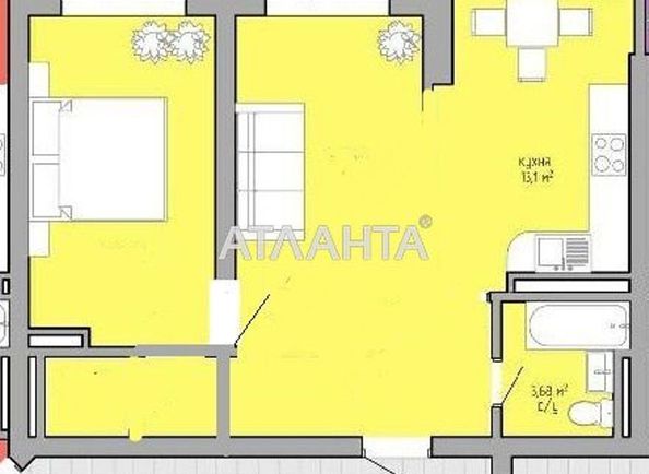 2-rooms apartment apartment by the address st. Vilyamsa ak (area 53,0 m2) - Atlanta.ua - photo 17