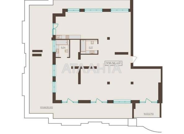 3-кімнатна квартира за адресою вул. Французький бульв. (площа 208 м²) - Atlanta.ua - фото 5