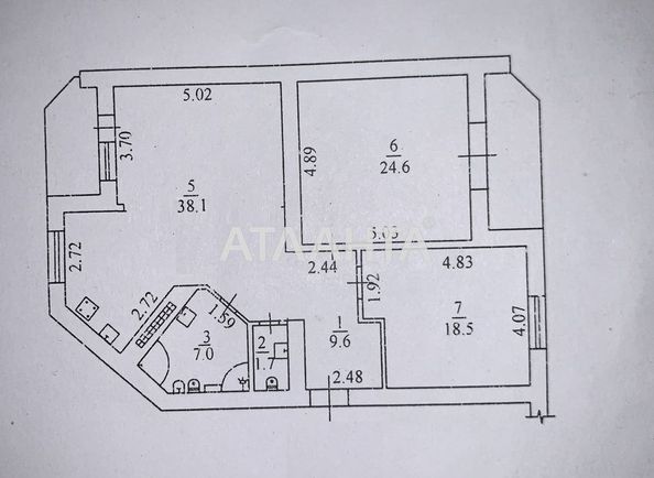 2-rooms apartment apartment by the address st. Svetlyy per (area 106,0 m2) - Atlanta.ua - photo 21