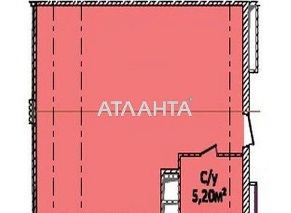 1-room apartment apartment by the address st. Novoberegovaya (area 60 m²) - Atlanta.ua - photo 20