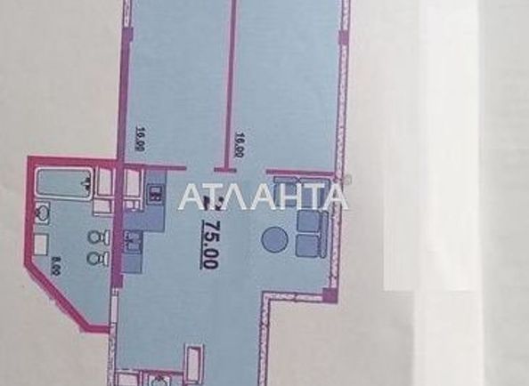 2-комнатная квартира по адресу ул. Гагаринское плато (площадь 75,0 м2) - Atlanta.ua - фото 4