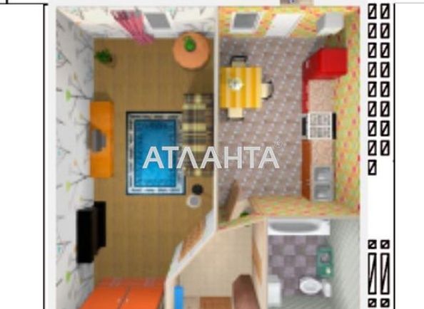 1-room apartment apartment by the address st. Dnepropetr dor Semena Paliya (area 42,0 m2) - Atlanta.ua - photo 2