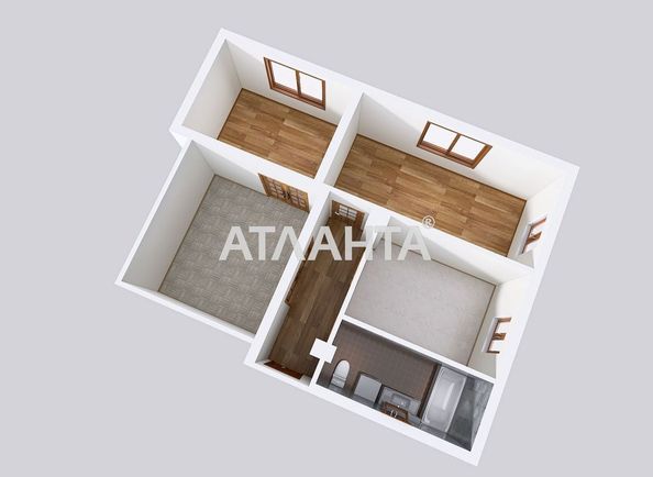 3-кімнатна квартира за адресою вул. Селищна (площа 60,2 м²) - Atlanta.ua - фото 15
