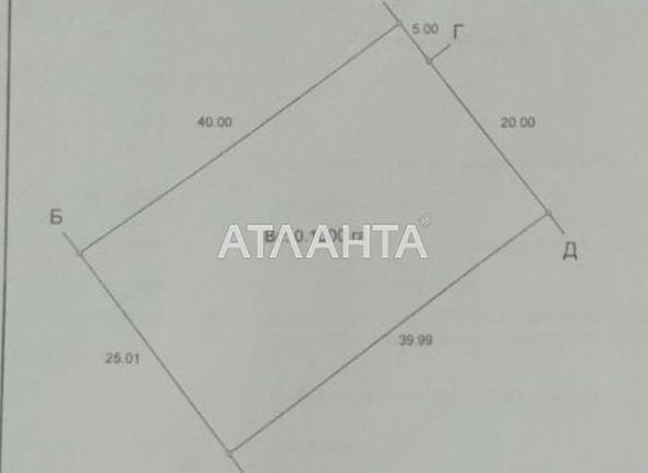 Landplot by the address st. Zarechnaya (area 10,0 сот) - Atlanta.ua