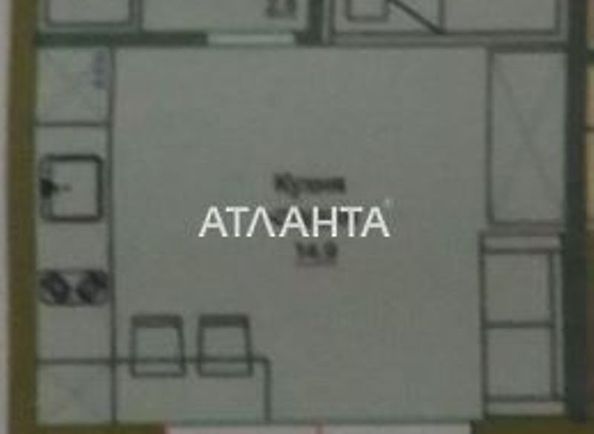 1-комнатная квартира по адресу Строительный пер. (площадь 17,3 м²) - Atlanta.ua - фото 3