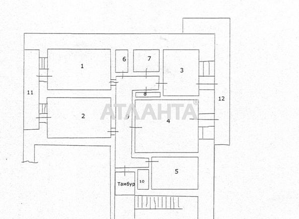Багатокімнатна квартира за адресою вул. Посмітного (площа 82,4 м2) - Atlanta.ua - фото 10