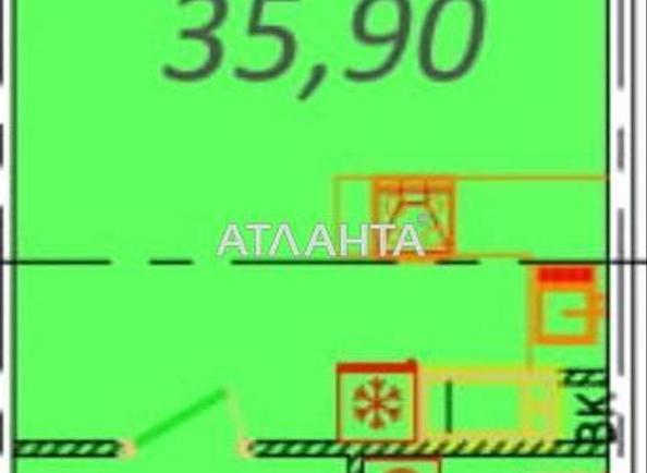 1-кімнатна квартира за адресою вул. Піонерська (площа 35,9 м²) - Atlanta.ua - фото 2