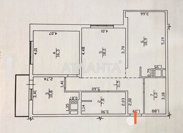 3-rooms apartment apartment by the address st. Srednefontanskaya (area 91,0 m2) - Atlanta.ua - photo 20