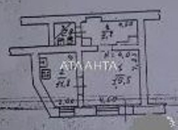 2-комнатная квартира по адресу ул. Дерибасовская (площадь 41,9 м2) - Atlanta.ua - фото 4