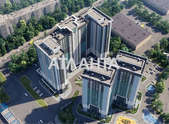 1-room apartment apartment by the address st. Varnenskaya (area 28,8 m2) - Atlanta.ua