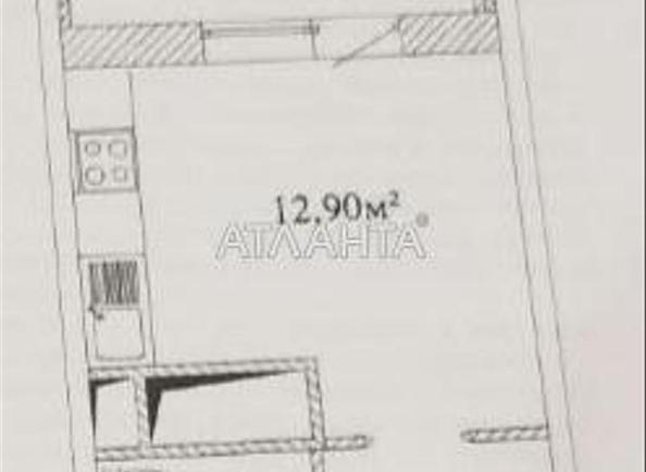 1-room apartment apartment by the address st. Varnenskaya (area 27,7 m²) - Atlanta.ua - photo 7