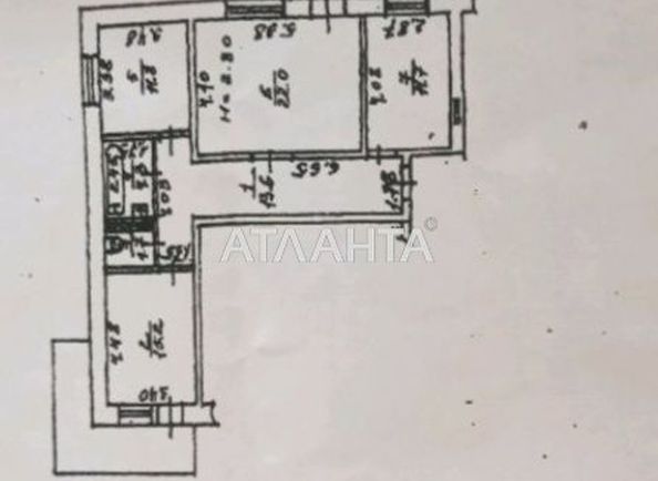 3-rooms apartment apartment by the address st. Vilyamsa ak (area 85,6 m2) - Atlanta.ua - photo 2
