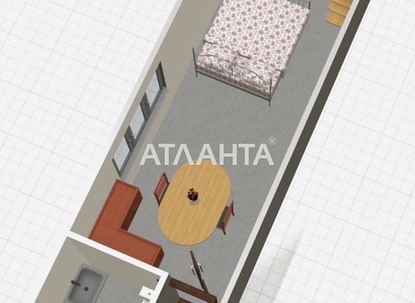 1-room apartment apartment by the address st. Genuezskaya (area 29,7 m2) - Atlanta.ua - photo 6