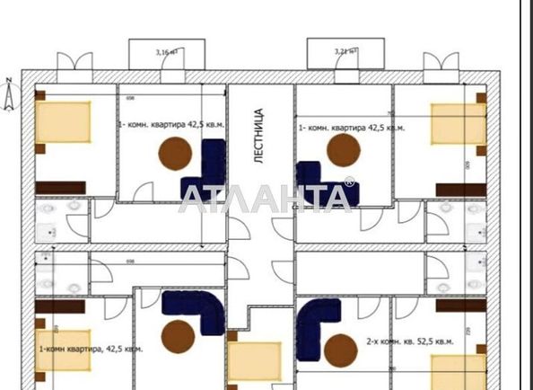 2-rooms apartment apartment by the address st. Posmitnogo (area 52,5 m2) - Atlanta.ua - photo 10