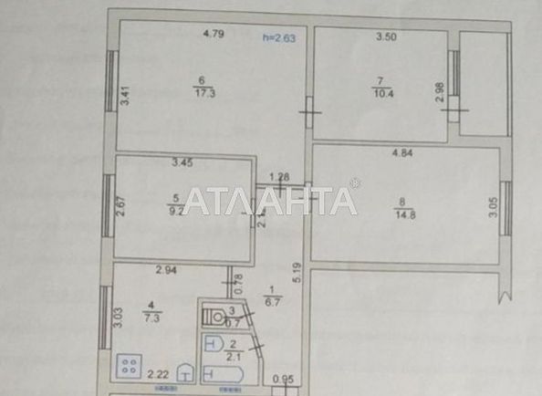 4+-rooms apartment apartment by the address st. Aleksandriyskaya (area 70,0 m2) - Atlanta.ua - photo 8