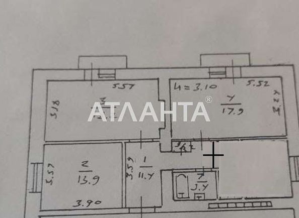 3-комнатная квартира по адресу Гагарина пр. (площадь 75,0 м2) - Atlanta.ua - фото 5