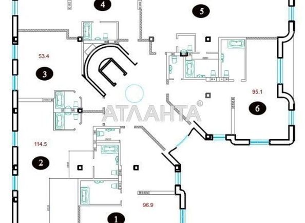 3-rooms apartment apartment by the address st. Lvovskaya (area 114,1 m2) - Atlanta.ua - photo 18