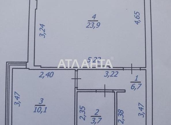 1-room apartment apartment by the address st. Srednyaya Osipenko (area 47 m²) - Atlanta.ua - photo 7