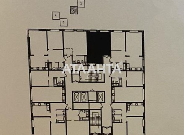 1-кімнатна квартира за адресою вул. Гагарінське плато (площа 38,1 м2) - Atlanta.ua - фото 4