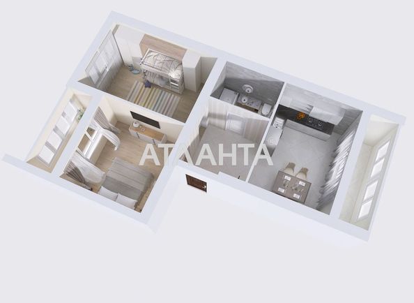 2-rooms apartment apartment by the address st. Parkovaya (area 79,4 m²) - Atlanta.ua - photo 8