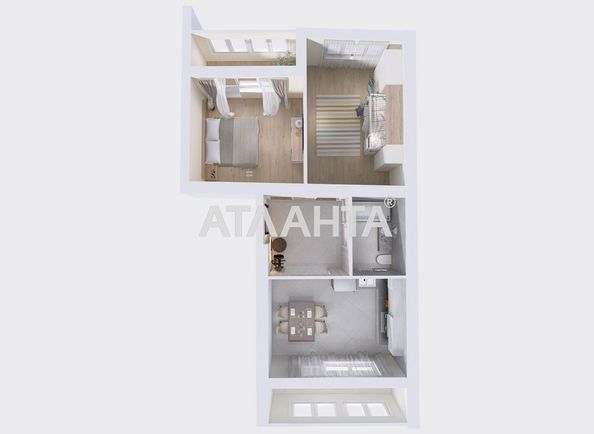 2-rooms apartment apartment by the address st. Parkovaya (area 79,4 m²) - Atlanta.ua - photo 9