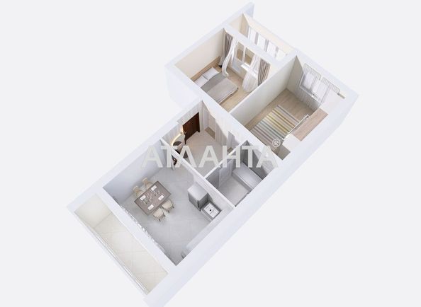 2-rooms apartment apartment by the address st. Parkovaya (area 79,4 m²) - Atlanta.ua - photo 10