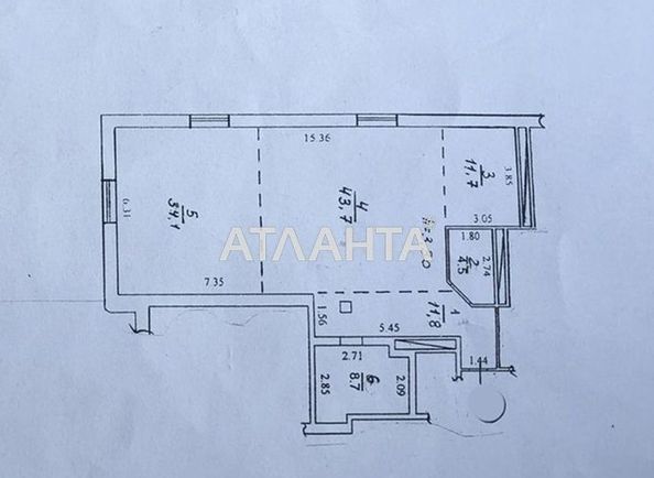 2-rooms apartment apartment by the address st. Lvovskaya (area 81,5 m2) - Atlanta.ua - photo 2