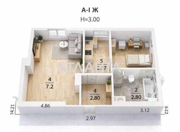 House by the address st. Profsoyuznaya (area 50 m²) - Atlanta.ua - photo 27