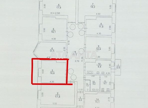 Room in dormitory apartment by the address st. Zholio kyuri (area 16,6 m2) - Atlanta.ua - photo 5