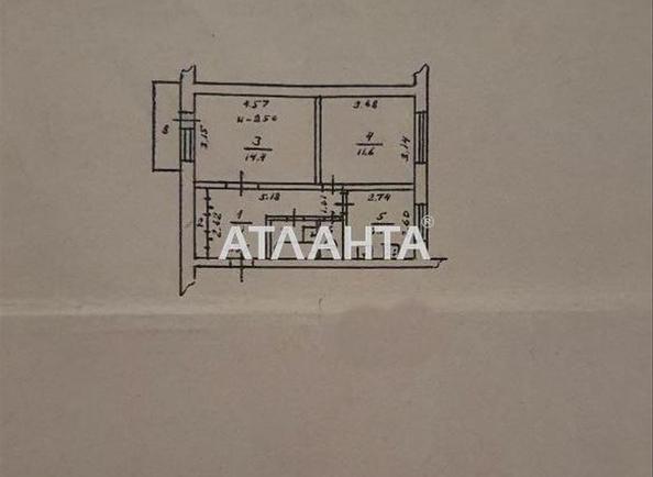 2-комнатная квартира по адресу Добровольского пр. (площадь 50 м²) - Atlanta.ua - фото 22