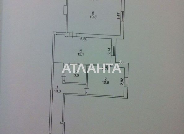 2-rooms apartment apartment by the address st. Glushko ak pr Dimitrova pr (area 58,8 m2) - Atlanta.ua - photo 6