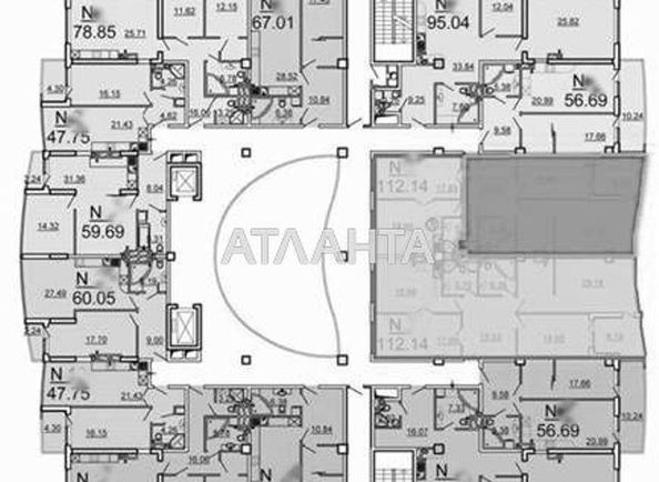 1-room apartment apartment by the address st. Vannyy per (area 39,0 m2) - Atlanta.ua - photo 3