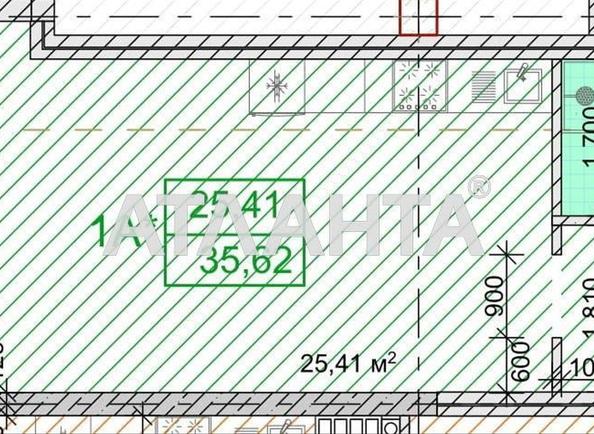 1-кімнатна квартира за адресою вул. Базарна (площа 35,6 м²) - Atlanta.ua - фото 6