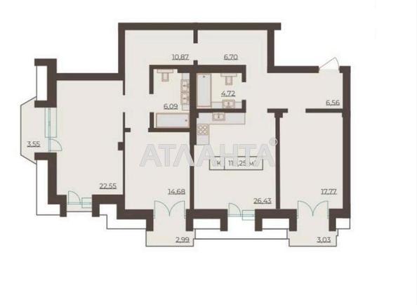 3-rooms apartment apartment by the address st. Frantsuzskiy bul Proletarskiy bul (area 119,3 m²) - Atlanta.ua - photo 7