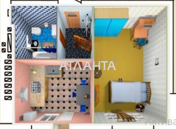 1-room apartment apartment by the address st. Dnepropetr dor Semena Paliya (area 34,1 m2) - Atlanta.ua - photo 6