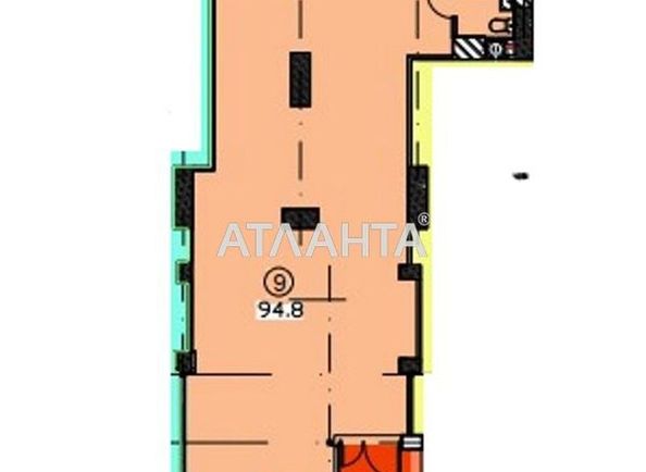 Commercial real estate at st. Chekhova (area 94,8 m2) - Atlanta.ua