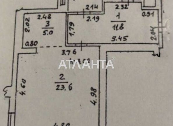 1-room apartment apartment by the address st. Srednefontanskaya (area 50,6 m2) - Atlanta.ua - photo 12