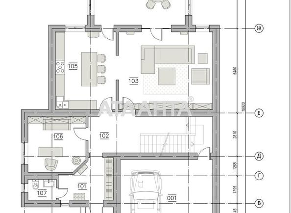 House by the address st. Frantsuzskiy bul Proletarskiy bul (area 430 m²) - photo 39 House by the address st. Frantsuzskiy bul Proletarskiy bul (area 430 m²) - Atlanta.ua - photo 39