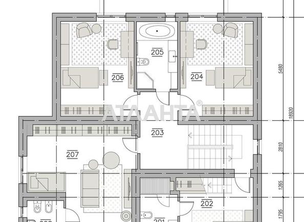 House by the address st. Frantsuzskiy bul Proletarskiy bul (area 430 m²) - photo 40 House by the address st. Frantsuzskiy bul Proletarskiy bul (area 430 m²) - Atlanta.ua - photo 40