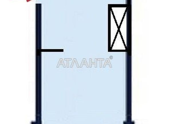 1-комнатная квартира по адресу Тополинный пер. (площадь 30 м²) - Atlanta.ua - фото 3