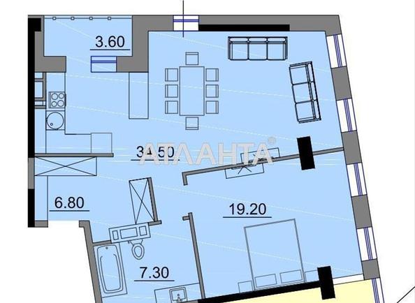 2-комнатная квартира по адресу ул. Косвенная (площадь 74,5 м²) - Atlanta.ua - фото 2