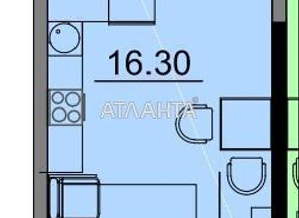 1-кімнатна квартира за адресою вул. Скісна (площа 21,4 м²) - фото 8 1-кімнатна квартира за адресою вул. Скісна (площа 21,4 м²) - Atlanta.ua - фото 8