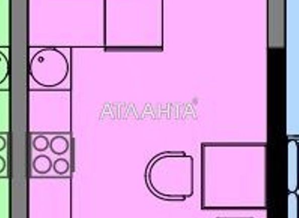 1-room apartment apartment by the address st. Kosvennaya Vegera (area 21,4 m2) - Atlanta.ua - photo 4