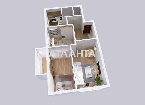 3-rooms apartment apartment by the address st. Kirpichnaya (area 50,3 m²) - Atlanta.ua - photo 16