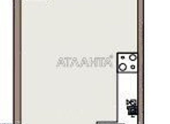 1-room apartment apartment by the address st. Paustovskogo (area 25,9 m2) - Atlanta.ua - photo 4