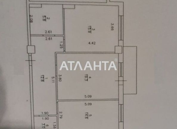 2-комнатная квартира по адресу ул. Педагогическая (площадь 78 м²) - Atlanta.ua - фото 15
