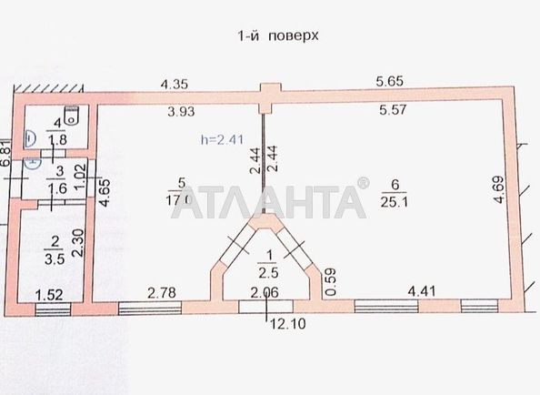 Комерційна нерухомість за адресою вул. Вишнева (площа 104,6 м²) - Atlanta.ua - фото 4