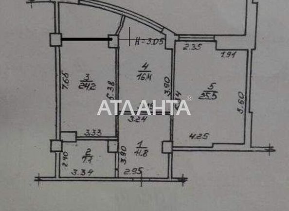 2-rooms apartment apartment by the address st. Frantsuzskiy bul Proletarskiy bul (area 83,2 m2) - Atlanta.ua - photo 16