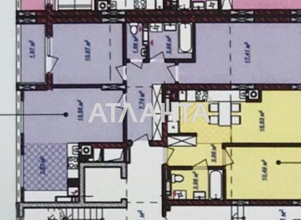 2-rooms apartment apartment by the address st. Vuletskaya ul (area 65,0 m2) - Atlanta.ua - photo 8